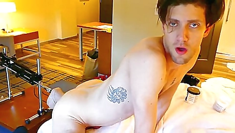 Sexy young chick masturbates with a hot body