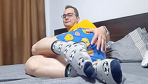Tony of a hot amateur anal sex on support